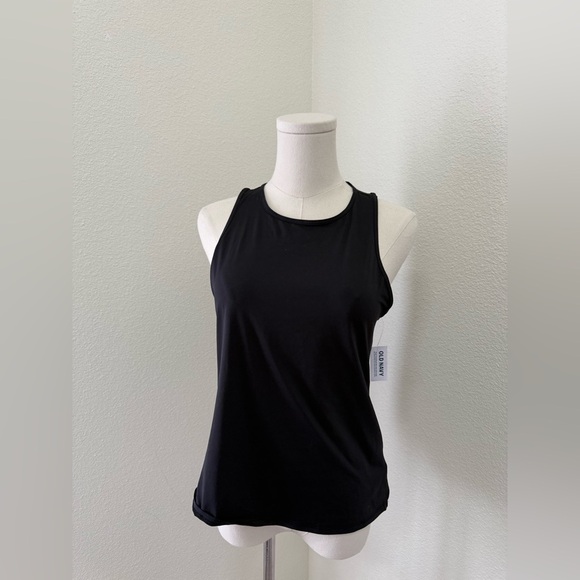 Old Navy NW5 Set of 2 Black & Navy Sport Tank Top Women’s Size Small - Picture 7 of 8